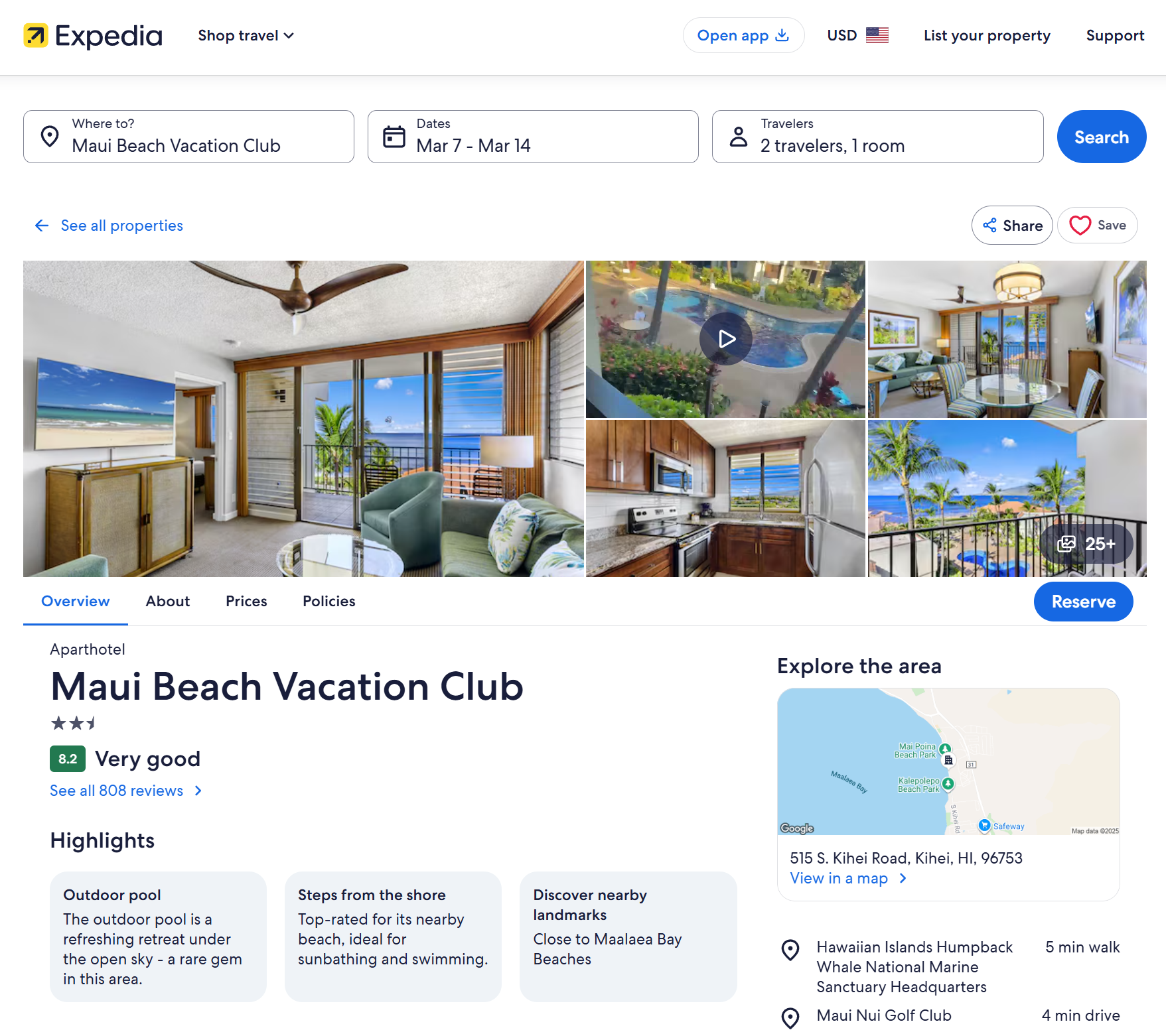 Maui Beach Vacation Club on Expedia — Kihei, Maui